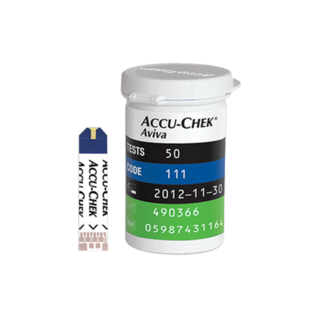 AccuChek Aviva 50 Test Strips – Blood Glucose Test Strips