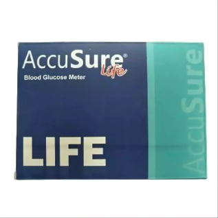 AccuSure Life Glucometer Accurate Blood Sugar Test Kit