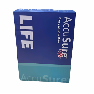 Accurate sugar readings AccuSure Life Blood Sugar Monitor