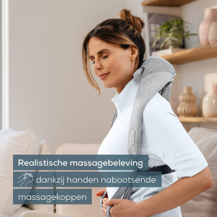 Beurer MG 154 Neck Massager – Shiatsu Neck and Shoulder Relief Device with Heat Function for Muscle Tension and Stress
