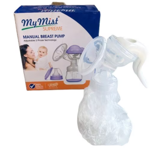 My Mist Manual Breast Pump – Comfortable Breastfeeding Support Tool for Expressing Milk Easily and Safely