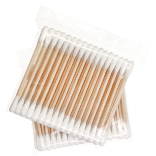 Ear Cleaning Wooden Buds – Eco-Friendly Biodegradable Cotton Swabs for Gentle and Safe Daily Hygiene pack of 10