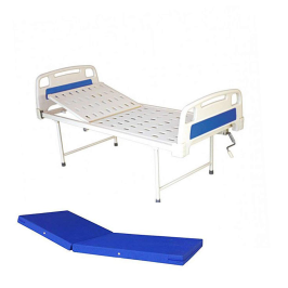 Semi Fowler Bed with Side Mattress adjustable hospital bed