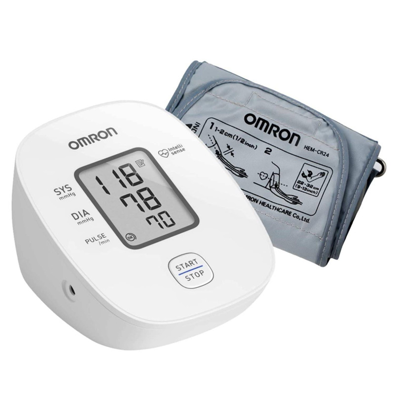 Omron HEM 7121J Fully Automatic Digital Blood Pressure Monitor with Intellisense Technology