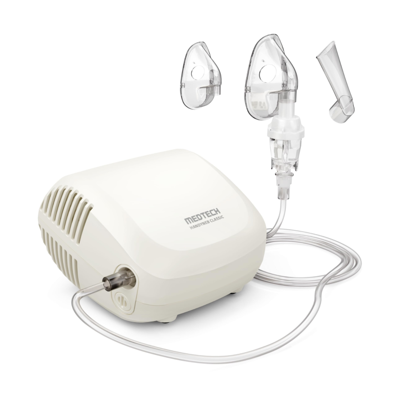 Medtech Handyneb Classic Nebulizer – Home Nebulizer Machine for Asthma Treatment, Steam Therapy & Easy Breathing Relief Medtech Handyneb Classic Nebulizer – Home Nebulizer Machine for Asthma Treatment, Steam Therapy & Easy Breathing Relief