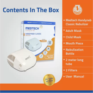 Medtech Handyneb Classic Nebulizer for Home Use