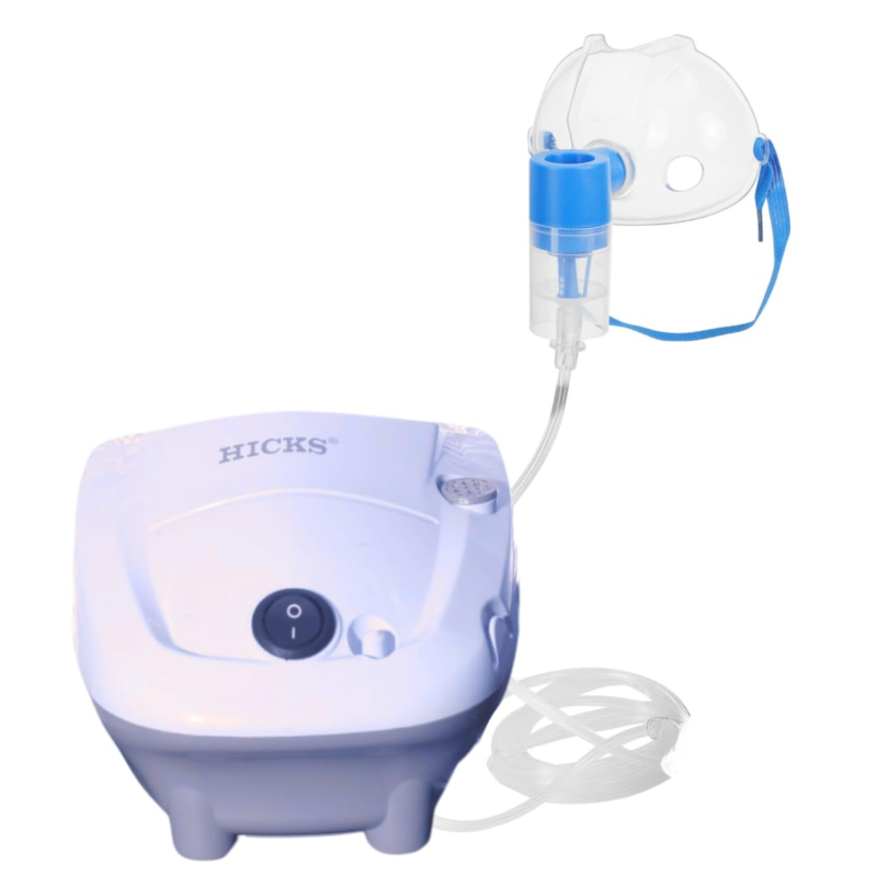 Hicks Nebulizer 210 – Portable Compressor Nebulizer Machine for Adults and Kids | Home Use Respiratory Therapy Device Hicks Nebulizer 210 – Portable Compressor Nebulizer Machine for Adults and Kids | Home Use Respiratory Therapy Device