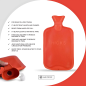 Hicks Hot Water Bottle – Pain Relief Water Bag for Muscle Aches, Back Pain, Menstrual Cramps & Cold Weather Comfort Hicks Hot Water Bottle – Pain Relief Water Bag for Muscle Aches, Back Pain, Menstrual Cramps & Cold Weather Comfort