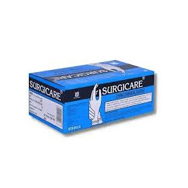 Surgicare Rubber Disposable Surgical Gloves Size 7.5