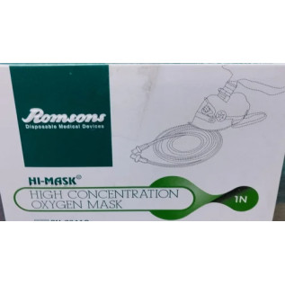 Romsons pediatric oxygen mask with connector