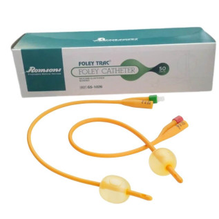 2 Way Foley Catheter Romsons FG-20 | Sterile FG-20 Catheter for Men and Women