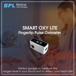 BPL Medical Technologies Fingertip Pulse Oximeter Smart Oxy Lite (White)
