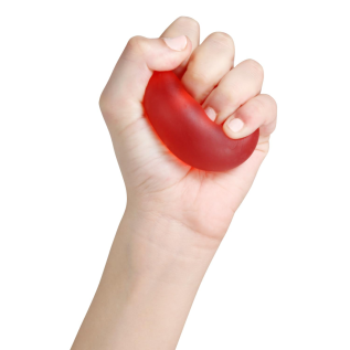 Flamingo Gel Exercise Ball OC 2138 – Hand Therapy, Stress Relief, Strength Training, Pain Relief, Physiotherapy Aid