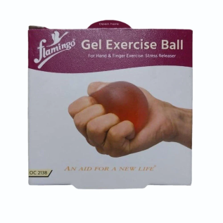 Flamingo Gel Exercise Ball for Hand Therapy