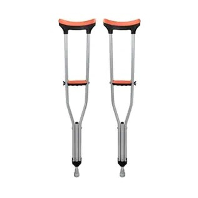 Flamingo Underarm Crutches OC 2111 - Adjustable, Lightweight & Comfortable Support for Mobility Aid