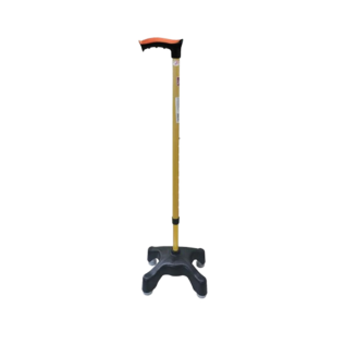 Adjustable Four-Legged Walking Aid from Flamingo