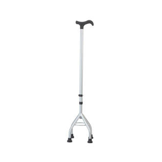 Flamingo Quadripod Metal High Base OC 2173 – Stable Walking Aid for Elderly & Rehab