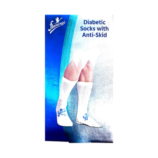 Flamingo Diabetic Socks with Anti-Skid OC 2156 – Soft & Safe