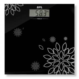 BPL Medical Technologies PWS-01+ Personal Weighing Scale (Black)