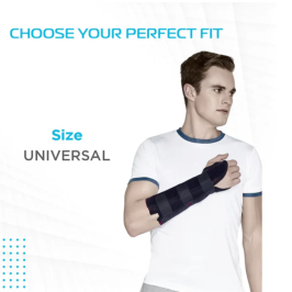 Elastic Wrist Support for Wrist Pain Relief – Vissco PC 0644 Wrist Brace 21 cm