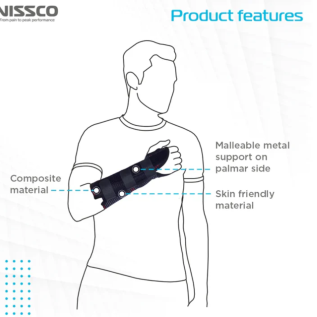 Wrist Compression Strap by Vissco