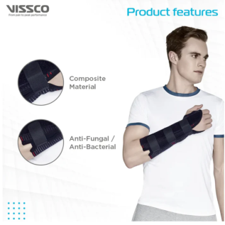 Vissco 21 cm Wrist Support for Sprain