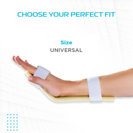 Vissco Emergency Splint Arm for Fracture Support – Short Orthopedic Arm Support for Quick Relief