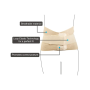 Vissco PC 0101 Sacro Lumbar Belt – Lower Back Support