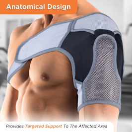 vissco PC 0812 Shoulder Support – Comfortable Orthopedic Shoulder Brace for Pain Relief and Joint Stability