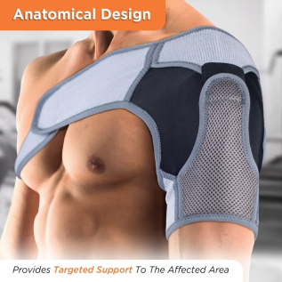 vissco PC 0812 Shoulder Support – Comfortable Orthopedic Shoulder Brace for Pain Relief and Joint Stability