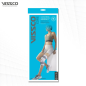 Vissco PC 0718B Hinged Plastic Knee Support with Open Patella | Front Closure Knee Brace for Enhanced Stability & Comfort