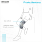 Vissco PC 1404B Open Type Hinged Patella Knee Brace | Neoprene Adjustable Knee Support for Stability & Pain Relief Vissco PC 1404B Open Type Hinged Patella Knee Brace | Neoprene Adjustable Knee Support for Stability & Pain Relief