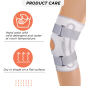 Vissco PC 1431 Neoprene Hinged Knee Stabilizer | Adjustable Orthopedic Knee Brace for Pain Relief & Joint Support Vissco PC 1431 Neoprene Hinged Knee Stabilizer | Adjustable Orthopedic Knee Brace for Pain Relief & Joint Support
