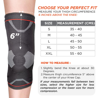 Adjustable Knee Support Vissco PC 5712 for Ligament Care