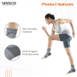 Vissco PC 2707 2D Ankle Support | Compression Sleeve for Ankle Pain, Swelling, Ligament Injuries & Daily Orthopedic Support Vissco PC 2707 2D Ankle Support | Compression Sleeve for Ankle Pain, Swelling, Ligament Injuries & Daily Orthopedic Support