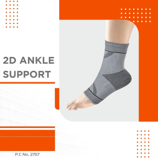 Vissco PC 2707 2D Ankle Support | Compression Sleeve Brace
