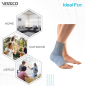 Vissco PC 5713 Ankle Support with Silicone Pressure Pad | Compression Sleeve for Pain Relief