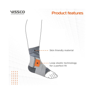 Vissco PC 2708 Ankler Sleeve for Pain Relief and Swelling