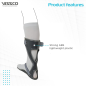 Vissco PC 0740 Ankle Foot Orthoses (AFO) LEFT | Lightweight Brace for Foot Drop, Ankle Instability