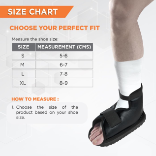 Orthopedic Cast Shoe | Medical Fracture Footwear – Vissco 0804