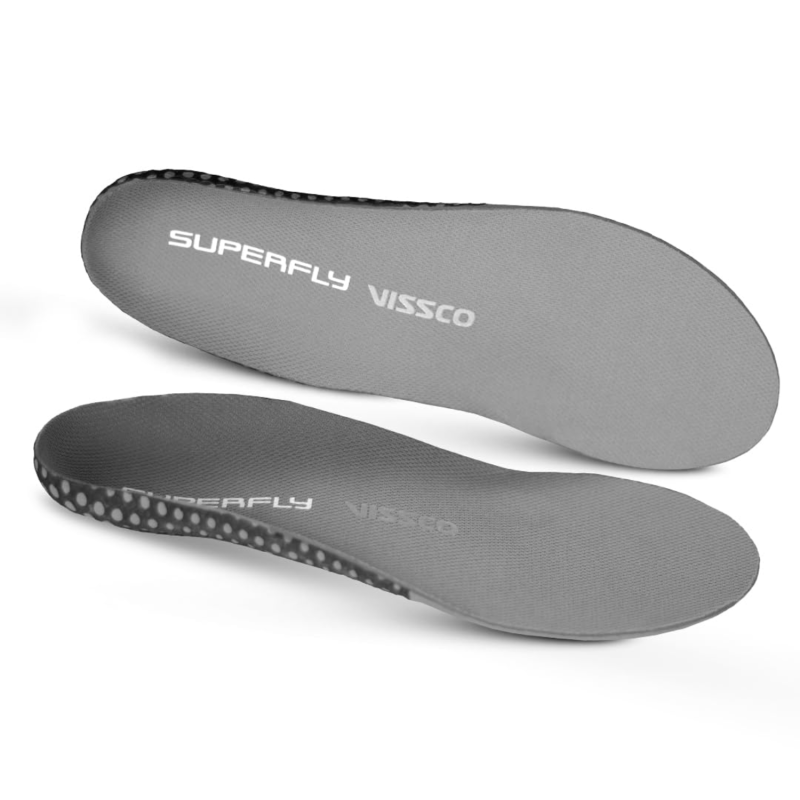 Superfly Insoles for Foot Comfort & Arch Support | Vissco PC 0751 Orthopedic Shoe Inserts for Heel Pain & Posture Correction