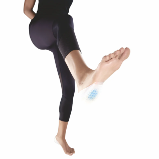 Vissco Silicone Heel Cushion with Dual Gel Technology