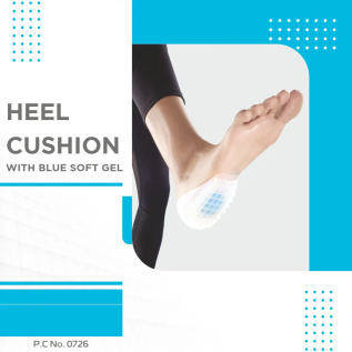 Silicone Heel Cushion | Dual Gel Heel Pads – Vissco 0754