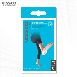 Silicone Heel Cushion | Dual Gel Heel Pads – Vissco 0754