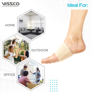 Vissco Metatarsal Cushion Support – Soft Foot Cushion Pad