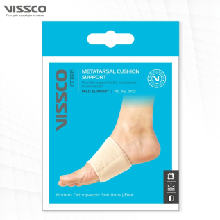 Vissco Metatarsal Cushion Support – Soft Foot Cushion Pad