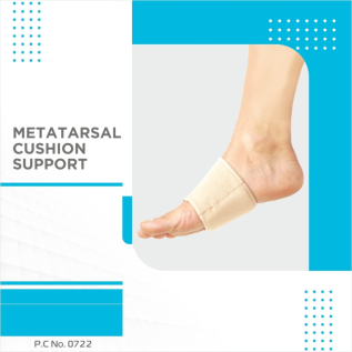 Vissco Metatarsal Cushion Support – Soft Foot Cushion Pad