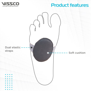 Vissco PC 1117 Metatarsal Support for Pain Relief
