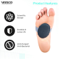 Vissco Metatarsal Support PC 1117 – Soft Forefoot Cushion Pad for Pain Relief & Foot Comfort
