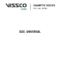 Vissco Diabetic Socks PC 0750 – Soft Anti-Bacterial Compression Socks for Foot Protection & Improved Blood Circulation